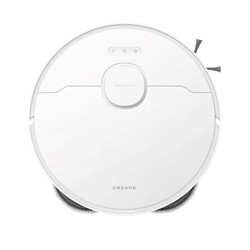 Robotski sesalnik s samopraznilno postajo Dreame D30 Ultra, bel