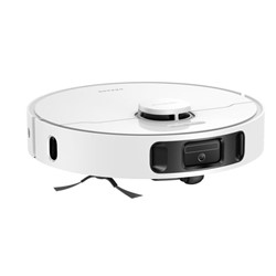 Robotski sesalnik s samopraznilno postajo Dreame D30 Ultra, bel