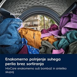 Sušilni stroj Electrolux EW6D98BEE, 8 kg