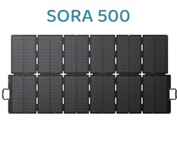 Prenosni solarni panel BLUETTI SORA 500, 500W, stojalo, ročaj, UV odpornost,IP67