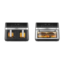 Cvrtnik na vroči zrak v kombinaciji s pečico 2 v 1 2200W CASO AirFry Duo Chef