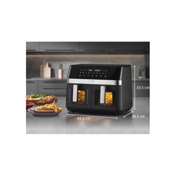 Cvrtnik na vroči zrak v kombinaciji s pečico 2 v 1 2200W CASO AirFry Duo Chef