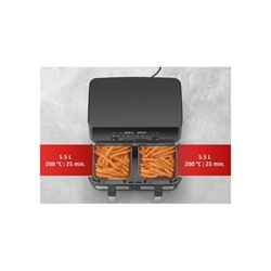 Cvrtnik na vroči zrak v kombinaciji s pečico 2 v 1 2200W CASO AirFry Duo Chef