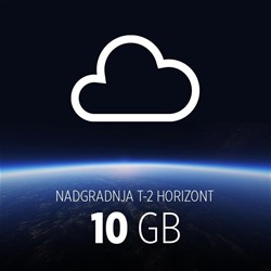 Dodaten zakup prostora v T-2 oblaku - Horizont 10GB