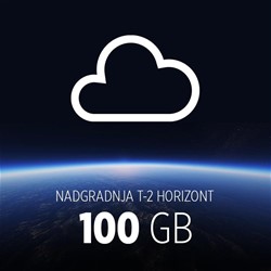 Dodaten zakup prostora v T-2 oblaku - Horizont 100GB