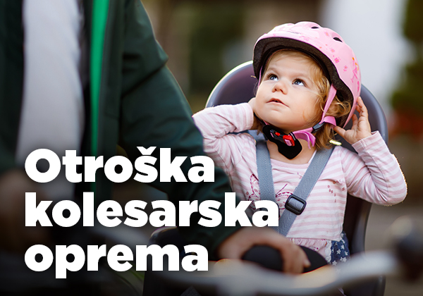 Otroška kolesarska oprema