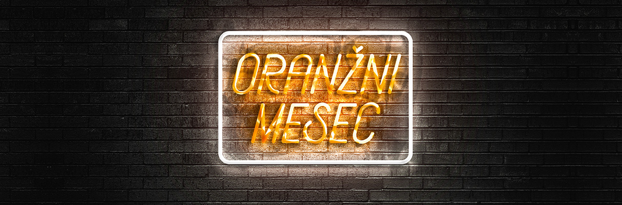 Oranžni Teden Banner