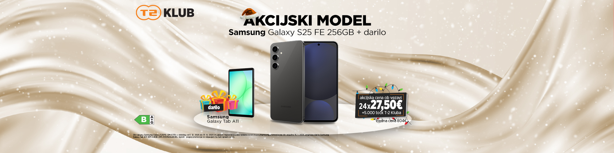 Akcijski model december 2025, Samsung