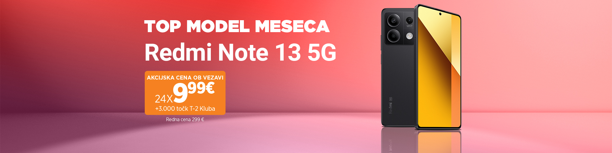 Top model - Redmi Note 13 5G februar 2024_