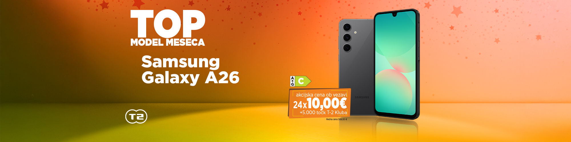 Top model Julij Galaxy A26