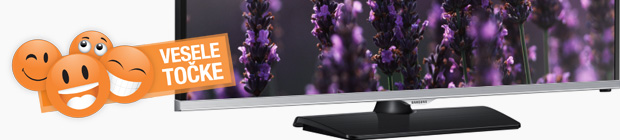 Vesele Točke - Samsung TV diagonala 101cm