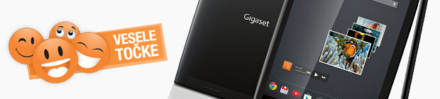 Vesele Točke Tablica Gigaset 8.0